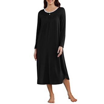 Ekouaer Night Shirt for Womens Nightgown Sleepshirt Sleep Dress Pajama Dress Pajama Dress