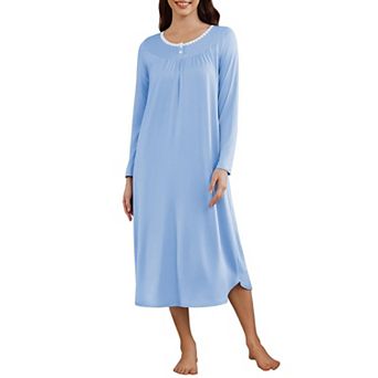 Ekouaer Night Shirt for Womens Nightgown Sleepshirt Sleep Dress Pajama Dress Pajama Dress