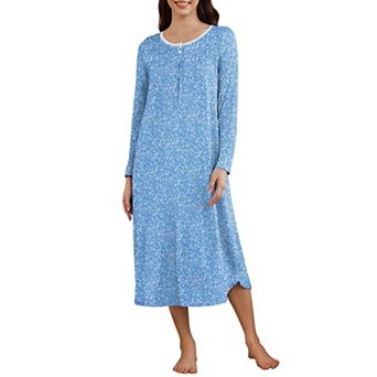 Ekouaer Night Shirt for Womens Nightgown Sleepshirt Sleep Dress Pajama Dress Pajama Dress