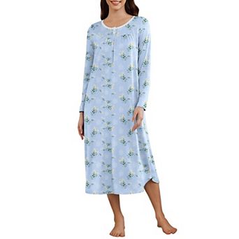 Ekouaer Night Shirt for Womens Nightgown Sleepshirt Sleep Dress Pajama Dress Pajama Dress