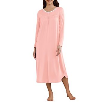 Ekouaer Night Shirt for Womens Nightgown Sleepshirt Sleep Dress Pajama Dress Pajama Dress
