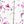 Pink Floral White