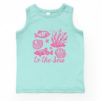 To The Sea Creatures - Youth Tank Top