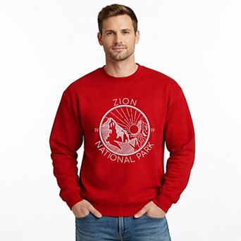 Zion National Park - Men's Graphic Sweatshirt