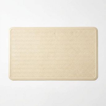 Non-Slip Upcycled Natural Rubber Bath Mat - Extra Large with 299 Suction Cups