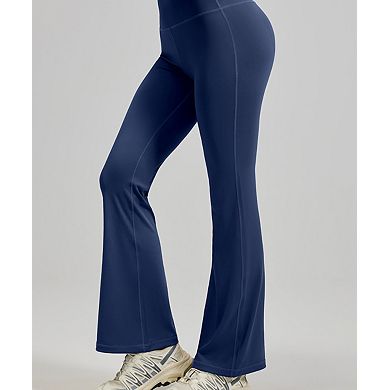 Women's High Waisted Flare Leg Yoga Pants Pilates Performance Trousers