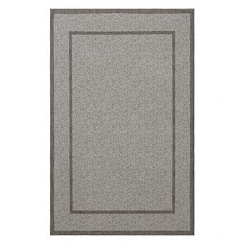 Ultra Thin Non Slip Rubber Backed Indoor Low Pile Checkered Floor Durable Area Rug for Living Room