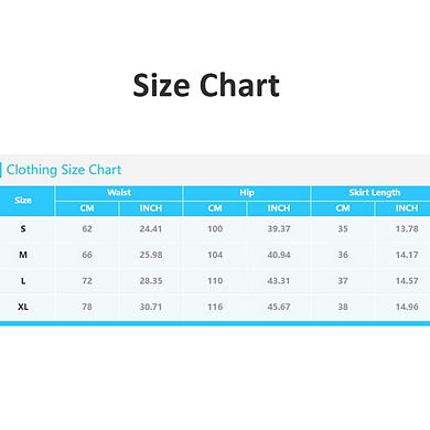 Women's Smocked Denim Tiered Skirt Pleated Ruffle Mini Skirt