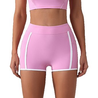Women's High Waist Athletic Casual Shorts with Pockets Summer Daily Wear Workout Short Pants