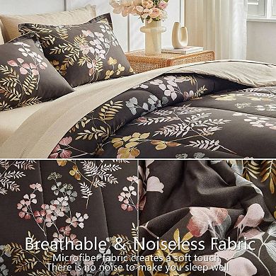 Bedding Set Comforter, 2 Pillow Shams, Sheet, Fitted Sheet, Pillowcase