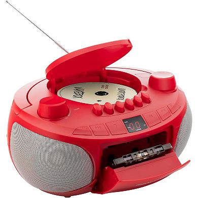 Memorex BCCD50 AM FM Top Loading CD and Cassette Player