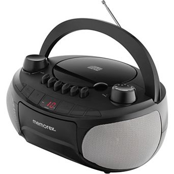 Memorex BCCD50 AM FM Top Loading CD And Cassette Player