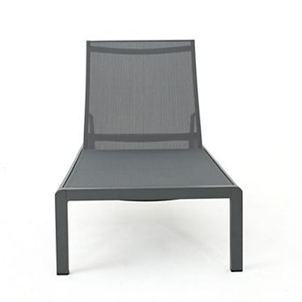 Patio Chaise Lounge Reclining Adjustable Backrest For Backyard Garden