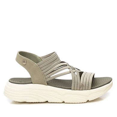 XTI Women's Slingback Multi Straps Sandals 144100