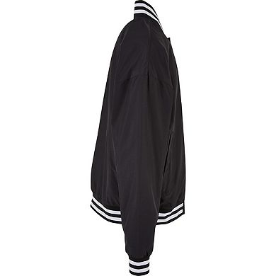 Build Your Brand Mens Light College Lightweight Varsity Jacket