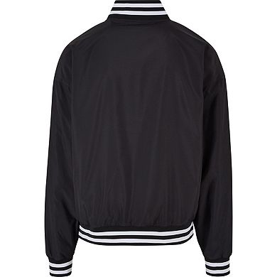Build Your Brand Mens Light College Lightweight Varsity Jacket