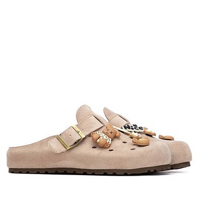 XTI Women's Suede Clogs 145315