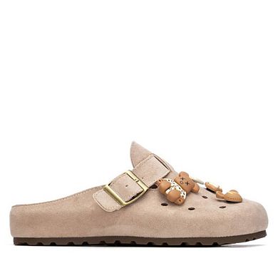 XTI Women's Suede Clogs 145315
