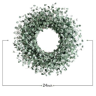 Green Boxwood Wedding Wreath