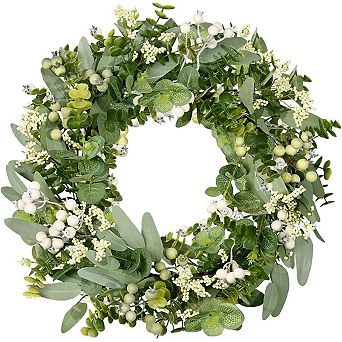 Year Round Eucalyptus Berry Wreath