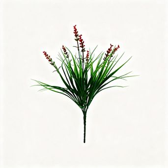 12 Bouquets of Artificial Red Wildflowers