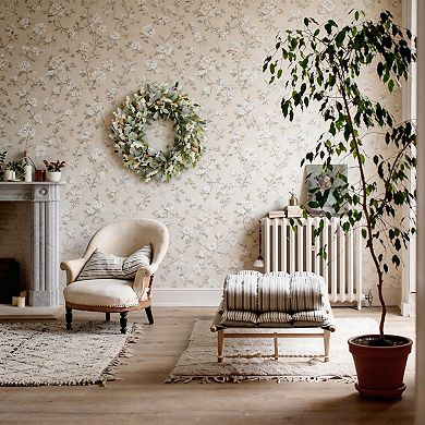 Ivory Lamb Ear Spring Wreath