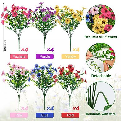 Artificial Silk Flower Arrangement