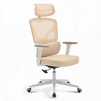 Adjustable Ergonomic Mesh Office Chair, High Back Swivel Rolling Task Chair with Lumbar Support