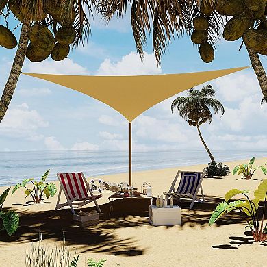 Sun Shade Sail 16X16X16ft Triangle