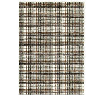 Modern Runner Rug, Non-Slip Washable Kitchen Runners, Low Pile Non-Shedding Floor Carpet