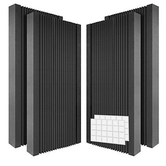 Professional Acoustic Soundproofing Panels, High-Density Self-Adhesive Noise Reducing Foam