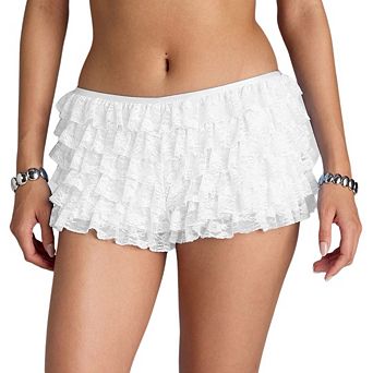 Women's Lace Layered Lolita Bloomers Sweet Cute Panties Ruffle SKorts