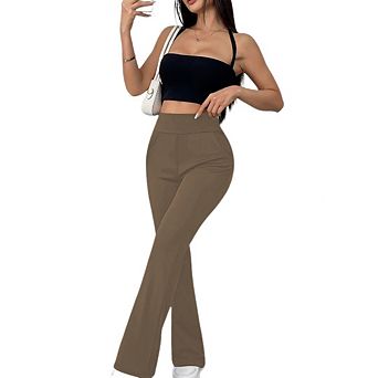 Women’s Flare Leggings High Waisted Yoga Pants Bootcut Lounge Pants