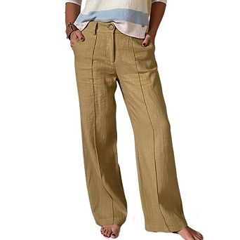 Women Wide Leg Pants High Waisted Business Casual Work Trousers Slacks with Pockets