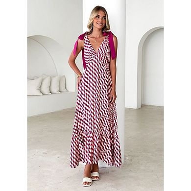 Women's Sleeveless Formal Dress Casual Deep V Neck Loose Plain Cocktail Long Maxi Dresses