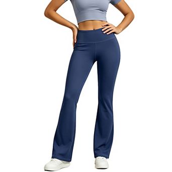 Women High Waisted Yoga Pants Stretchy Bootcut Workout Leggings Casual Bell Bottom Pants