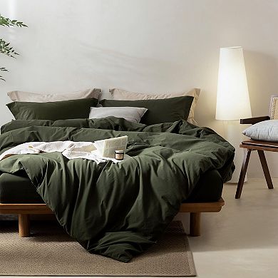 Wash Cotton Duvet Cover King Size 104x90 with 2 Pillowcases