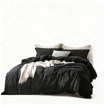 Wash Cotton Duvet Cover King Size 104x90 with 2 Pillowcases