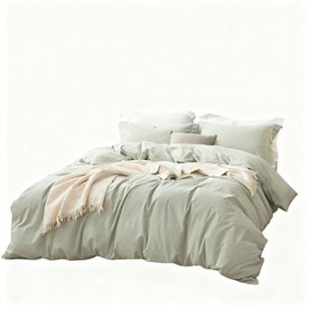 Wash Cotton Duvet Cover King Size 104x90 with 2 Pillowcases