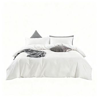 Soft Cotton Duvet Cover Set, 3 pc King Size