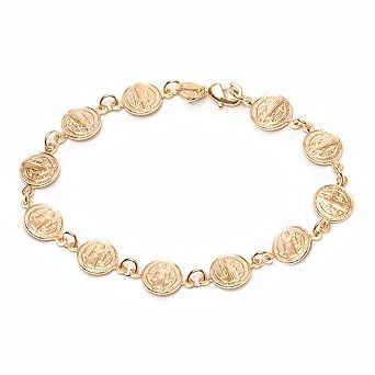 Saint Benedict Bracelet 7.5" - Everyday Wear, High Polish, Quality Checked