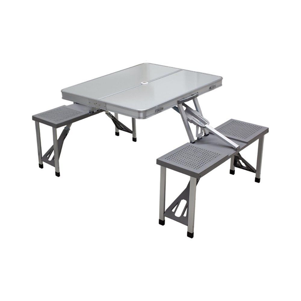 Aluminum Folding Picnic Table Set