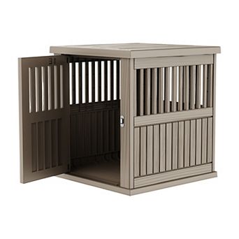 Heavy Duty Indoor Dog Crate Kennel for Medium to Large Dogs Secure Pet Cage with Tray