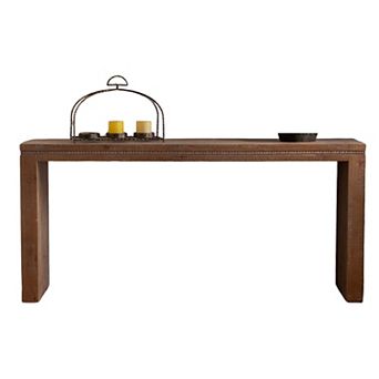 Rustic Farmhouse Narrow Console Table Long Entryway Sofa Table for Living Room Hallway Home