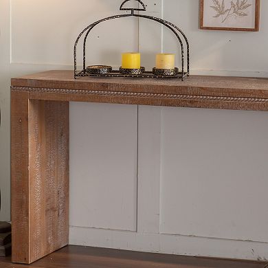 Rustic Farmhouse Narrow Console Table Long Entryway Sofa Table for Living Room Hallway Home
