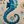 Blue Seahorse