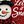 Red Winter Snowman