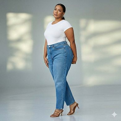 Women’s Short Sleeve Crew Neck Thong Bodysuit