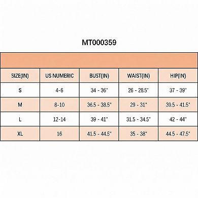 Women’s Long Sleeve Square Neck Thong Bodysuit