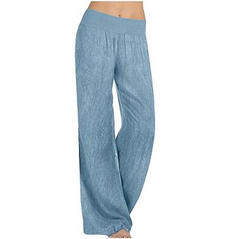 Women's Sweatpants High Waisted Drawstring Cozy Baggy Straight Leg Pants